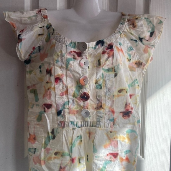 FLORAL romantic top size XS - Picture 1 of 7